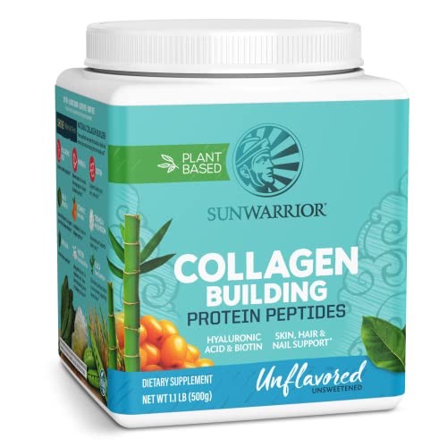 Sunwarrior Collagen Building Protein Peptides, Natural, 500 g Sunwarrior uk supplements
