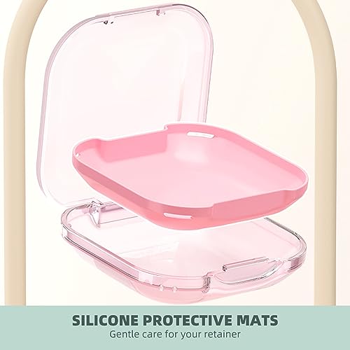 OFIDUS Retainer Case, Aligner Case with Silicone Protection Pad, Compact Orthodontic OFIDUS uk supplements