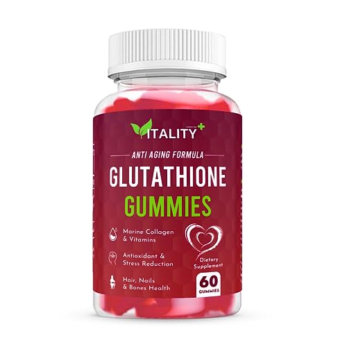 Glutathione Gummies | with Marine Collagen | 1050mg per Serving | Antioxidant Support Sunshyne uk supplements