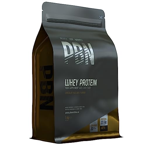 PBN - Premium Body Nutrition Whey Protein1kg Chocolate Hazelnut, New Improved Flavour Premium Body Nutrition uk supplements