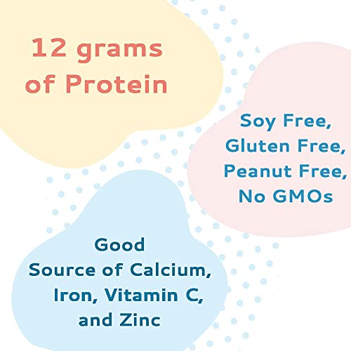 Grow Daily 3+ Shake Mix 7-serving Canister by Healthy Heights - Protein Powder (Vanilla) Healthy Height uk supplements