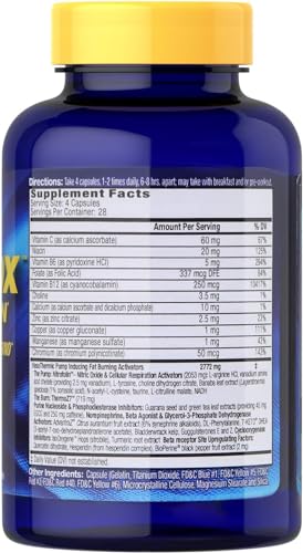 MHP Anadrox Pump & Burn, Nitric Oxide Fat Burning Inferno, 112 capsules Maximum Human Performance uk supplements