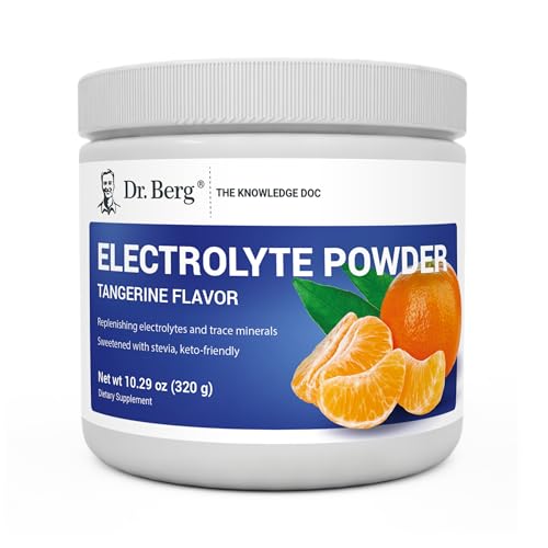 Dr. Berg Hydration Keto Electrolyte Powder - Enhanced w/ 1,000mg of Potassium Dr. Berg Nutritionals uk supplements