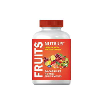 Nutrius Fruits Delicious Blend of Nature's Finest - 90 Capsules Dietary Supplements Nutrius uk supplements