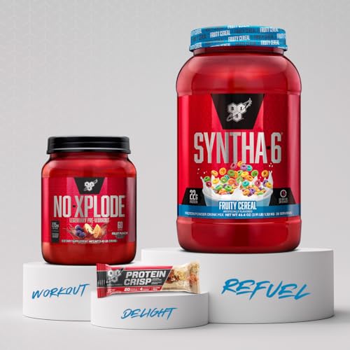 BSN SYNTHA-6 Whey Protein Powder with Micellar Casein, Milk Isolate, Fruity Cereal BSN uk supplements