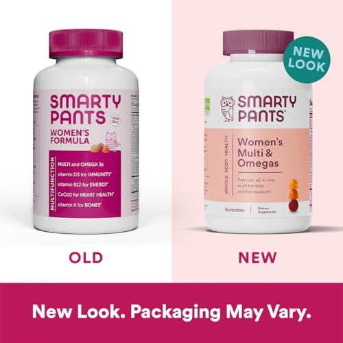 SmartyPants Women's Multivitamin Gummies: Omega 3 Fish Oil (EPA/DHA), Methylfolate SmartyPants uk supplements
