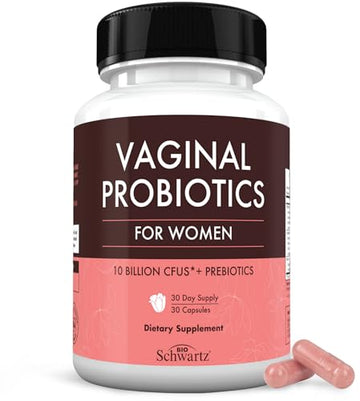 16in1 Vaginal Probiotics for Women (10 Powerful Strains + Organic Prebiotics) BioSchwartz uk supplements