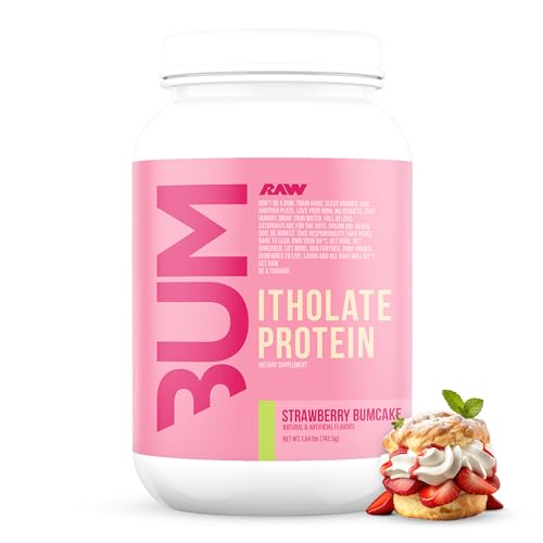 RAW Whey Isolate Protein Powder, Strawberry BumCake (CBUM Itholate Protein) RAW uk supplements
