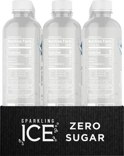 Sparkling Ice, Lemon Lime Sparkling Water, Zero Sugar Flavored Water, with Vitamins Sparkling ICE uk supplements