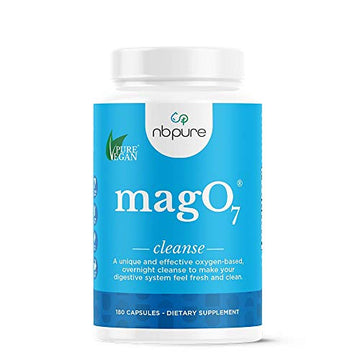 nbpure Mag O7 Oxygen Digestive System Cleanser Capsules, 180 Count nbpure uk supplements