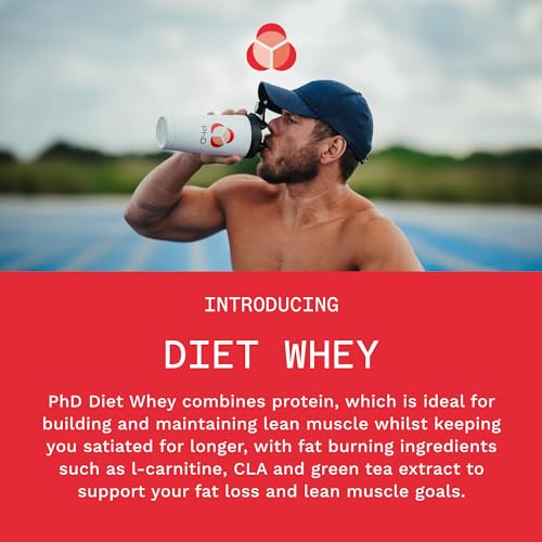 PhD Nutrition Diet Whey Low Calorie Protein Powder, Low Carb, High Protein Lean Matrix PhD uk supplements