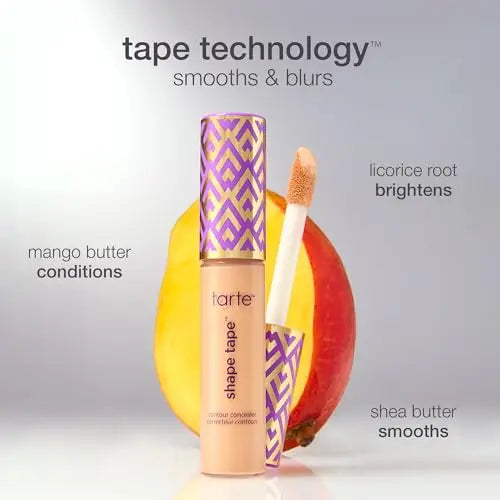 tarte Shape Tape Concealer – Full-Coverage Creaseless Soft Matte Finish, Brightening Under-Eye & Face Makeup, 16hr Longwear, Vegan & Cruelty-Free, Full Size, 16N fair-Light Neutral tarte uk supplements
