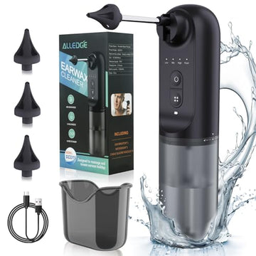 Upgraded Ear Wax Removal,Water Powered Ear Cleaner,Ear Cleaning Kit Alledge uk supplements