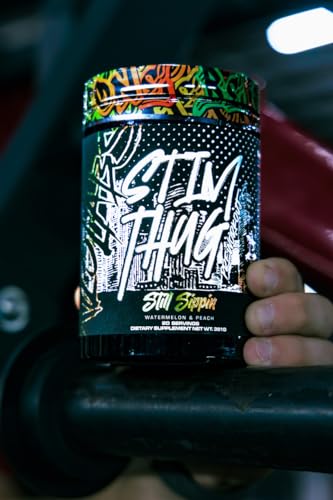 KILO LABS Pre Workout Powder | Stim Thug Preworkout for Men and Women | Hydrating KILO LABS uk supplements