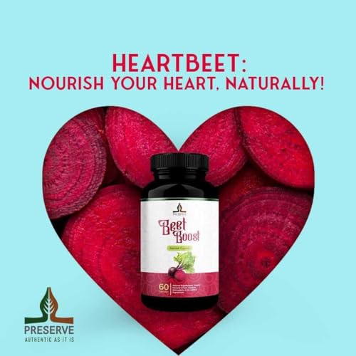 PRESERVE Organic Beetroot casules 16,000mg Per Serving, Natural Monthly Supplement PRESERVE uk supplements