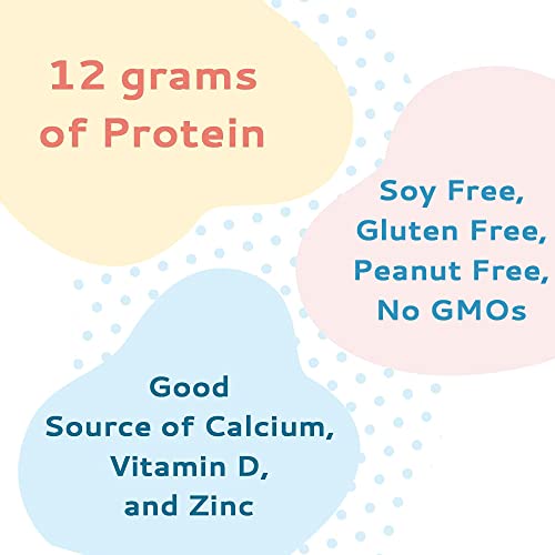 Grow Daily 3+ Shake Mix 7-serving Canister by Healthy Heights - Protein Powder Healthy Height uk supplements