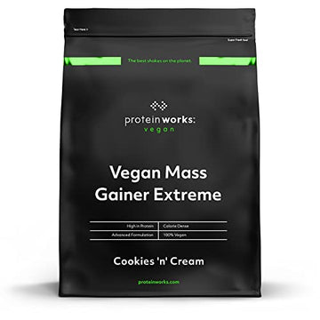 Protein Works - Vegan Mass Gainer Extreme | High Calorie Protein Powder | Weight Gainer Protein Works uk supplements