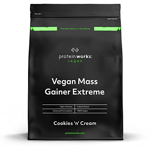 Protein Works - Vegan Mass Gainer Extreme | High Calorie Protein Powder | Weight Gainer Protein Works uk supplements