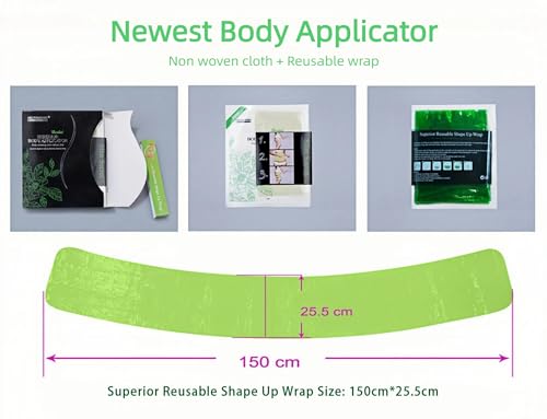 Neutriherbs Body Applicator with Wrap, Effective Nature Formula to Shape, Tone, Firm Body Neutriherbs uk supplements