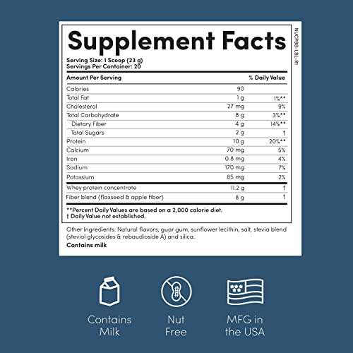 Nucific® PrebioBoost™ Daily Prebiotic Protein Powder, 16.2 Ounce Nucific uk supplements