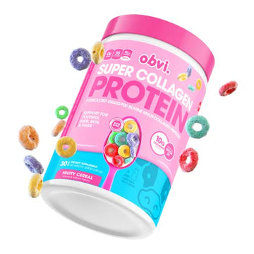 Obvi Collagen Peptides, Protein Powder, Keto, Gluten and Dairy Free, Hydrolyzed Grass Obvi uk supplements