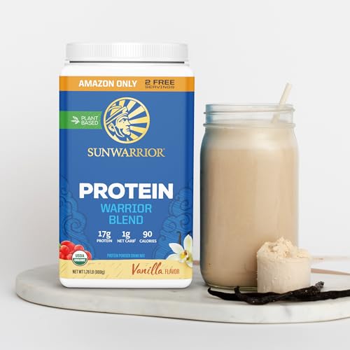 Vegan Protein Powder Plant-based Protein Powder USDA Organic | BCAA Amino Acids Sunwarrior uk supplements