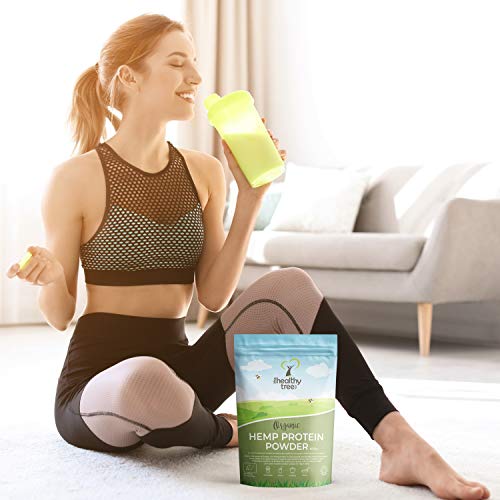 Organic Hemp Protein Powder by TheHealthyTree Company - Harvested in Europe TheHealthyTree Company uk supplements