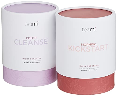Teami 30-Day Teatox Kit - All Natural Colon Cleanse and Detox Tea - Morning Kickstart Teami uk supplements