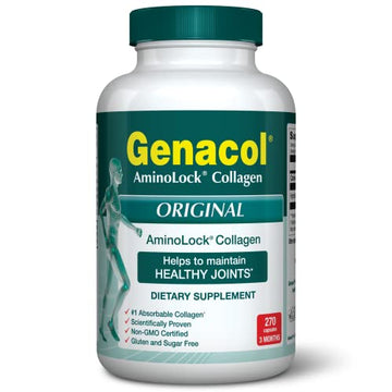 GENACOL Joint Supplement Collagen Pills for Joint Support - 270 Premium Collagen Genacol uk supplements