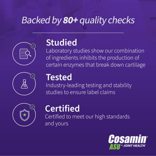 Cosamin ASU Joint Health Supplement – Advanced, Faster-Acting Formula, 90 Capsules Nutramax Laboratories uk supplements