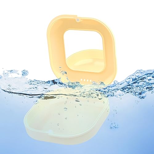 Retainer Case with Mirror and Vent Holes, Cute Retainer Holder Case Compatible with Invisalign Heigoeost uk supplements