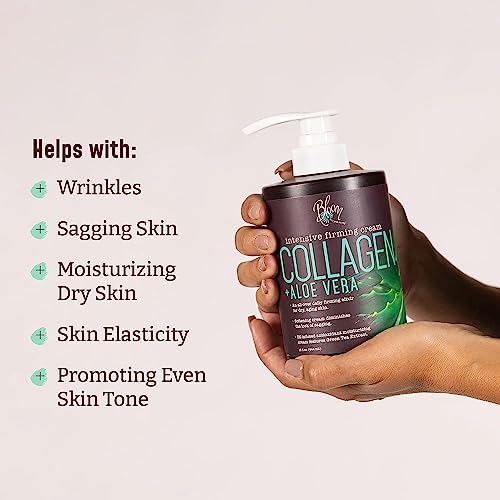 BLOOM Vitamin C Cream + Collagen Cream Body Lotion & Face Moisturizer 2PC Skincare BLOOM IT'S A GREAT SKIN DAY! uk supplements
