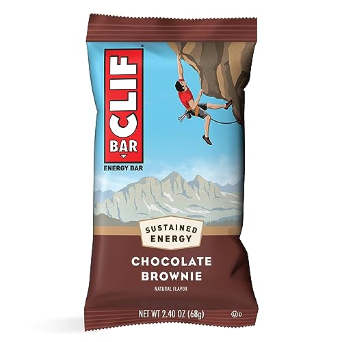 CLIF BAR - Chocolate Brownie Flavor - Made with Organic Oats - Non-GMO Clif Bar uk supplements