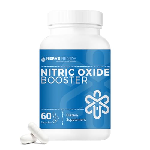 NERVE RENEW Nitric Oxide Booster - Nitric Oxide Supplement with L Arginine Hydrochloride NERVE RENEW uk supplements