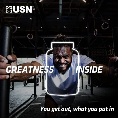 USN Whey+ Strawberry Protein Powder 2kg - Muscle Building & Recovery Protein Shakes USN uk supplements