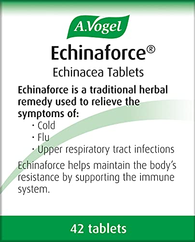 A.Vogel Echinaforce Echinacea Tablets | Relieves Cold & Flu Symptoms by Strengthening A.Vogel uk supplements
