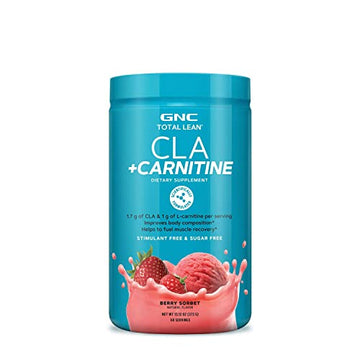 GNC Total Lean CLA + Carnitine | Improves Body Composition and Fuels Muscle Recovery GNC uk supplements