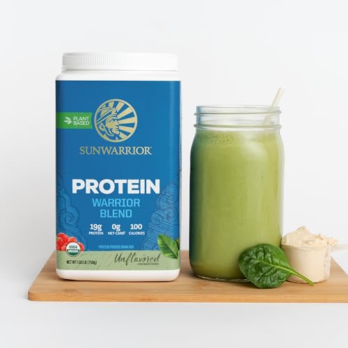 Vegan Organic Protein Powder Plant-based | BCAA Amino Acids Hemp Seed Soy Free Sunwarrior uk supplements