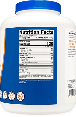 Nutricost Whey Protein Powder, Unflavored, 5 pounds - from Whey Protein Concentrate Nutricost uk supplements