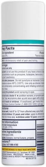 Monistat Instant Itch Relief Spray for Women, Maximum Strength Feminine Itch Care, 2 oz (Pack of 2) Monistat uk supplements