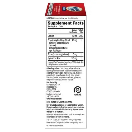 Move-Free Ultra Triple Action Joint Supplement 75 Tablets Aus Healthcare uk supplements