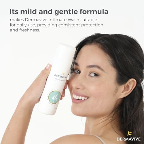 Dermavive Intimate Wash, Gentle Feminine Cleanser for Women, Soap-Free Feminine Hygiene Wash Dermavive uk supplements