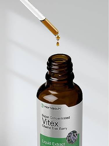 Vitex Berry Chasteberry Extract | 2 fl oz | Super Concentrated | Alcohol Free Chaste Tree Horbäach uk supplements