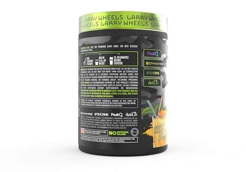 Larry Wheels' Pre Workout - Energy Drink Powder - Pre Workout Powder for Men & Women PR Sciences uk supplements