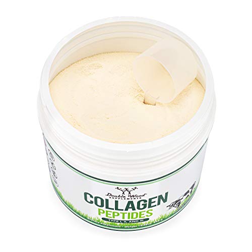 Collagen Peptides Powder - Hydrolyzed Collagen, Keto Safe - 16.08oz - Multi Type 1, 2 Double Wood Supplements uk supplements