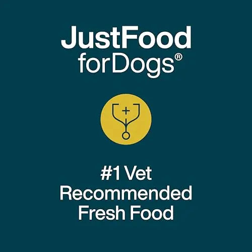 JustFoodForDogs JustFresh Boosts Hip & Joint Support Dog Food Toppers with Glucosamine to Support Hip Mobility & Joint Flexibility, Human-Grade Fresh Pet Meal Booster, 8 oz Pouches - 8 Pack JustFoodForDogs uk supplements