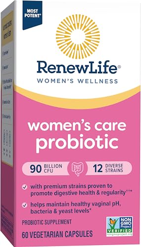 Renew Life Women's Probiotic Capsules, Supports pH Balance for Women, Vaginal Renew Life uk supplements