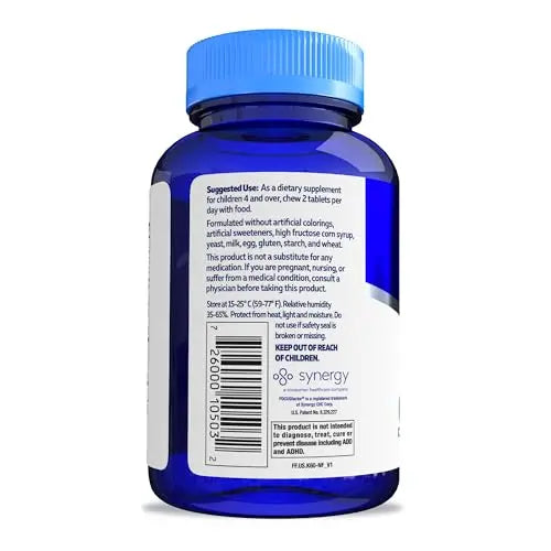 Focus Factor Kids Complete Daily Chewable Vitamins: Multivitamin & Neuro Nutrient (Brain Function) w/Vitamin B12, C, D3-60 Count Focus Factor uk supplements