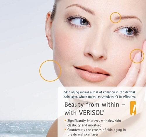 Collagen Peptides Powder - Grass Fed - Bovine - Types I & III - Clinically Studied Brand VERISOL® Time Health uk supplements