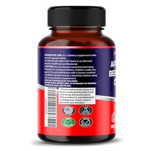 Apple Cider Vinegar 9000mg Berberin 6000mg Ceylon Cinnamon 9000mg Turmeric 6000mg AUMETO uk supplements